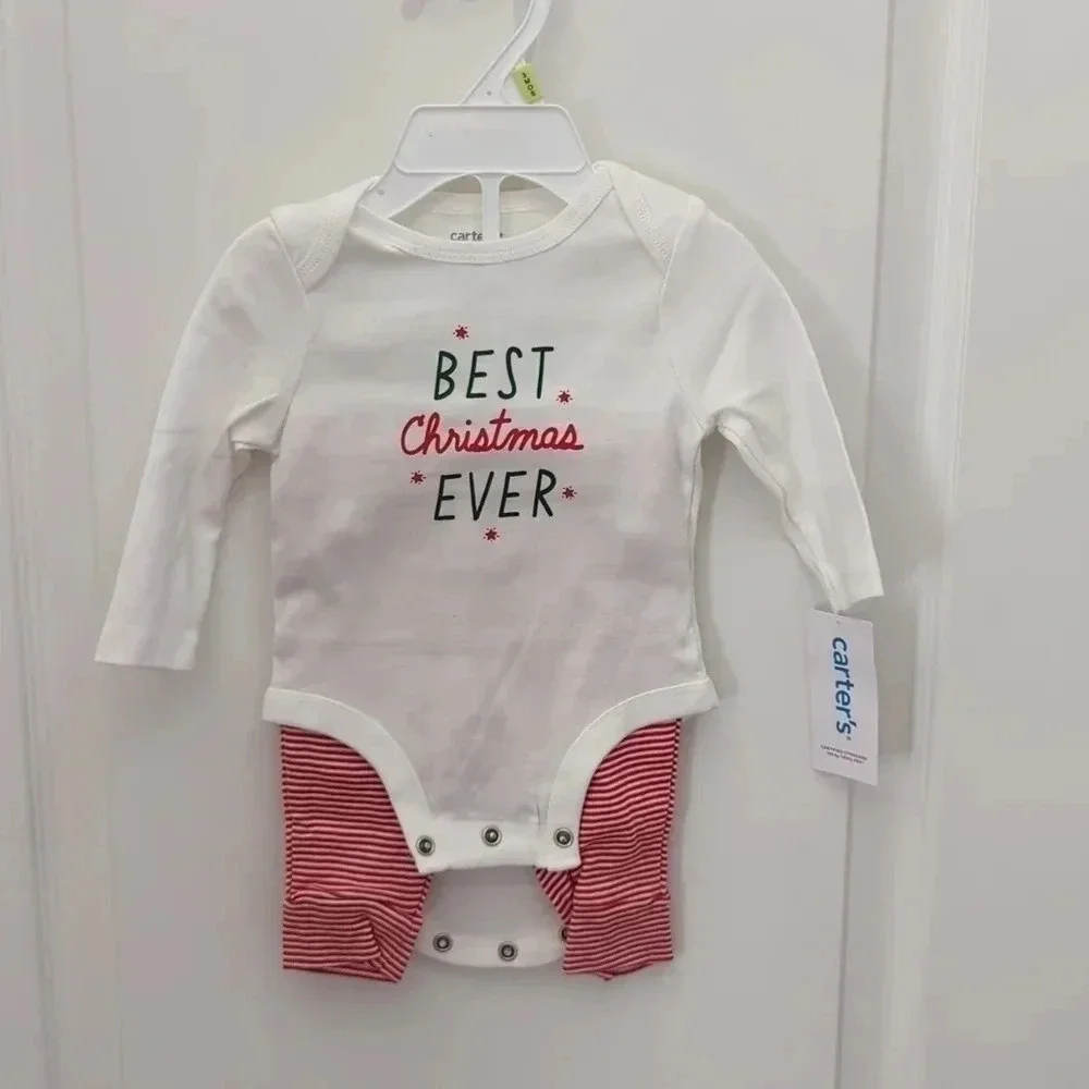 CARTER'S Best Christmas ever Baby outfit
